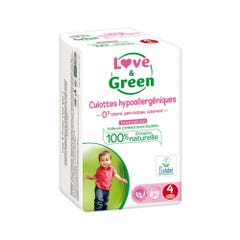 Love&Green Pannolini ipoallergenici taglia 4 Maxi da 8 a 15 kg x20