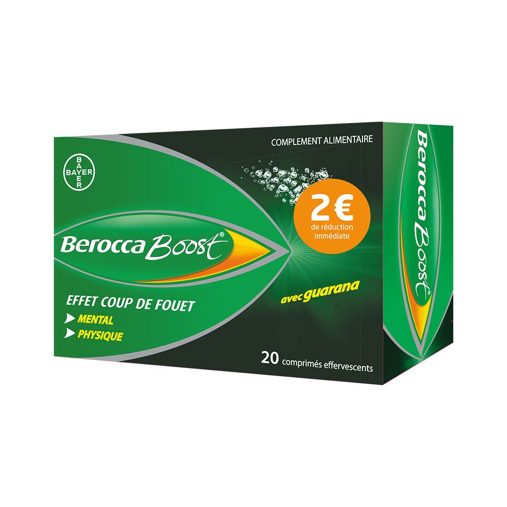 Bayer Berocca Boost offerta speciale 20 compresse effervescenti