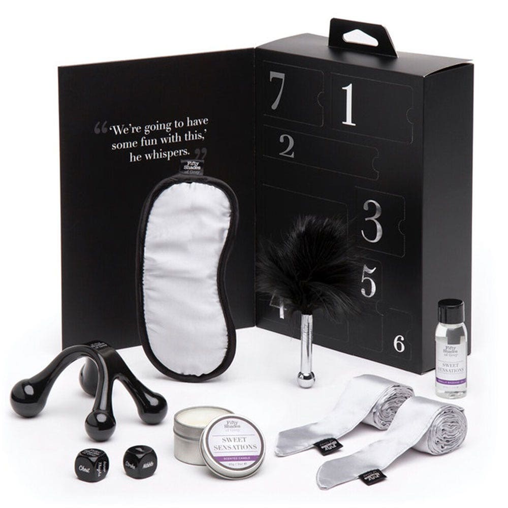 Fifty Shades Of Grey Pleasure Overload Set per massaggi Sweet Sensations 500gr