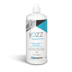 Ophtalmic Aqua Sensitive Soluzione multifunzione Jazz per tutti i tipi di lenti morbide 350 ml