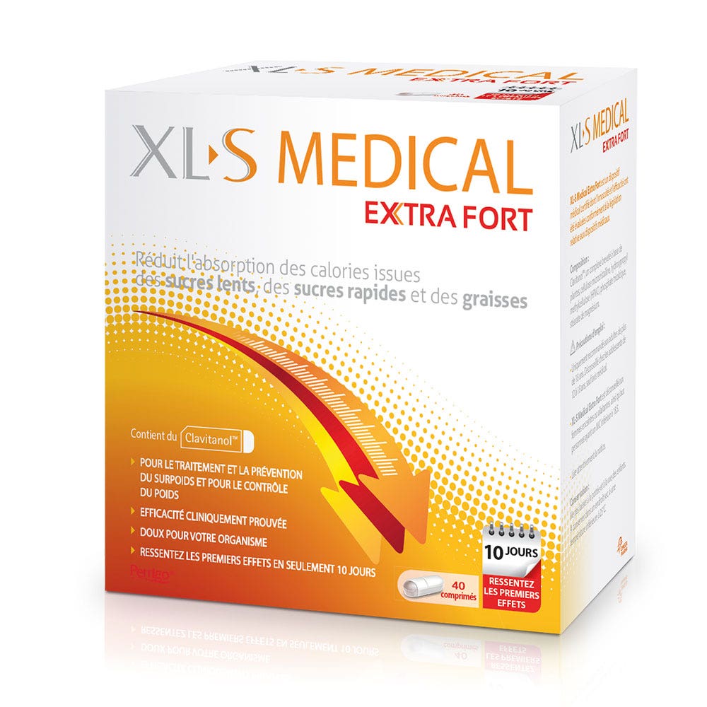 Xl-S Médical Perdita di peso Extra Fort Medical 40 compresse