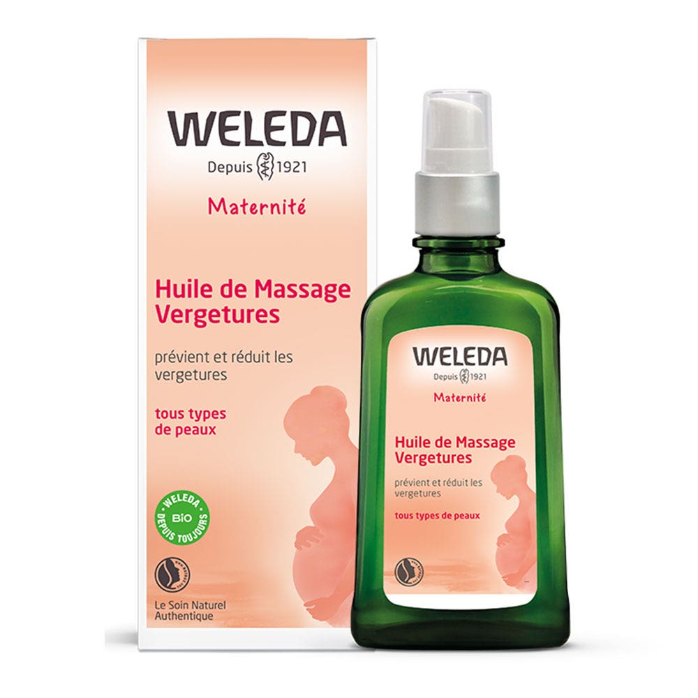 Weleda Olio Da Massaggio Per Smagliature Maternita 100ml