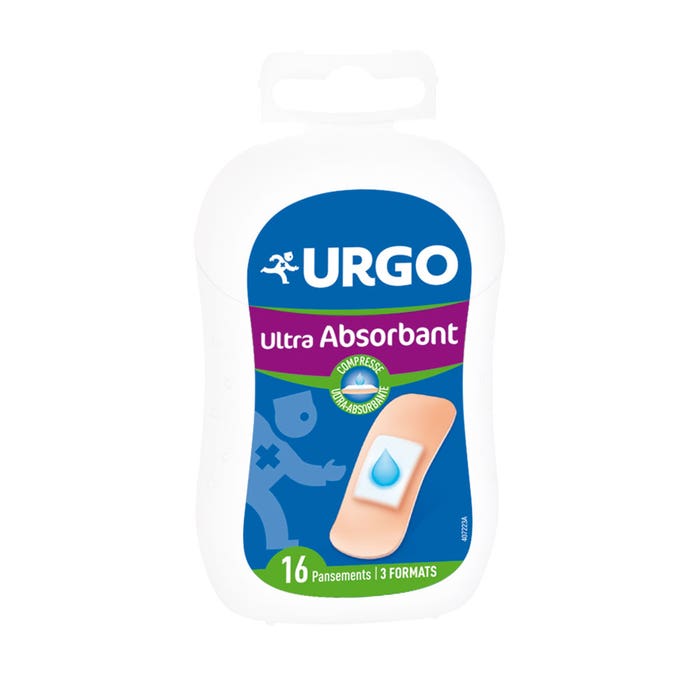 Medicazioni Ultra Absorb + x16 Urgo
