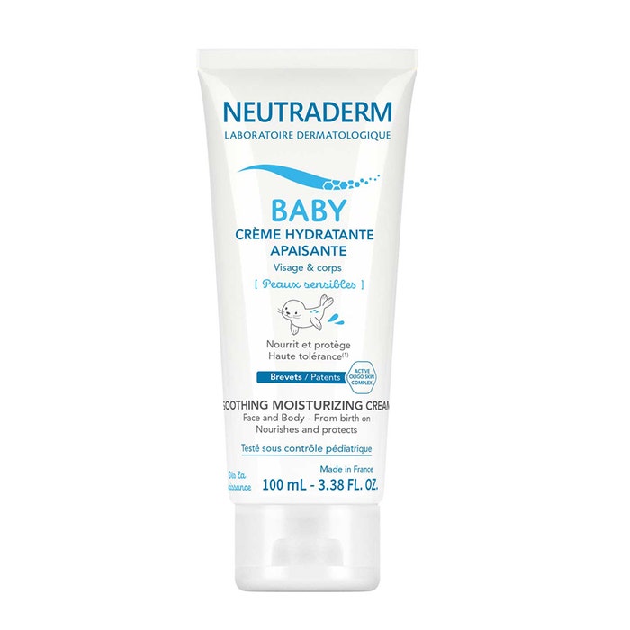 Crema idratante lenitiva per pelli sensibili 100ml Baby Pelle Sensibile Neutraderm
