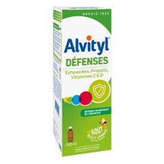 Alvityl Defenses Sirop Gout Tutti Frutti 240 ml