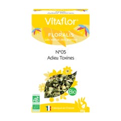 Vitaflor Floralis No.5 Addio tossine D. Plantes compositi per il trasporto alla rinfusa 40g