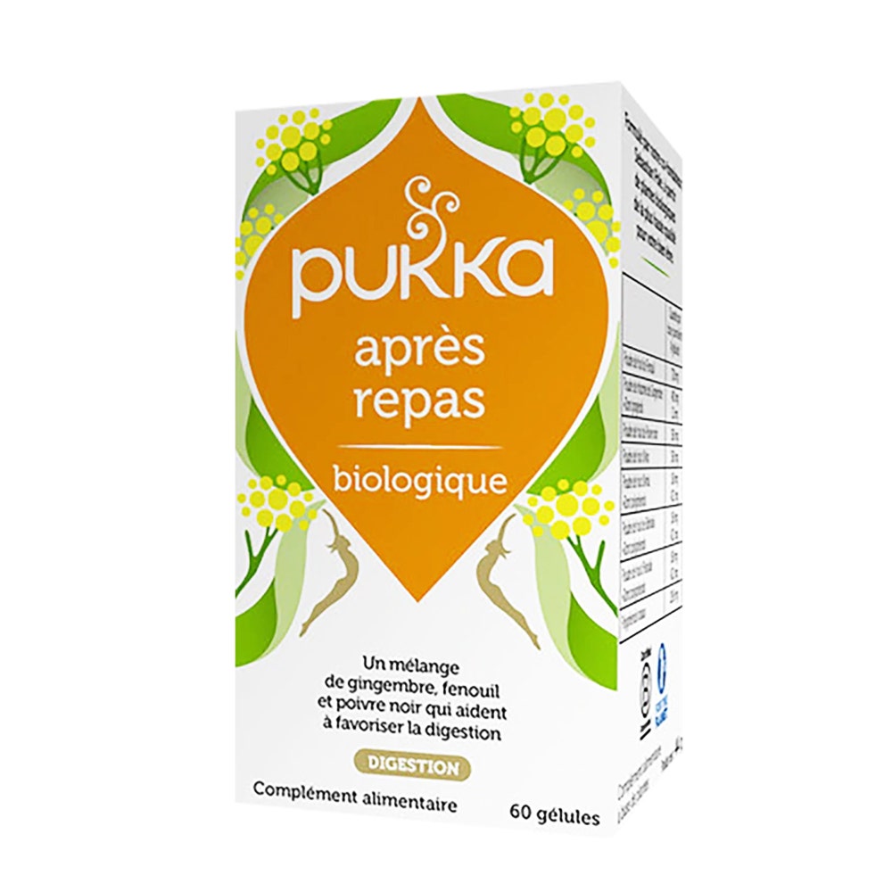 Pukka Integratore alimentare per la digestione - Dopo i pasti x 60 Capsule