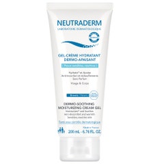 Neutraderm Gel-crema idratante Dermo-lenitivo Pelle sensibile e reattiva 200 ml