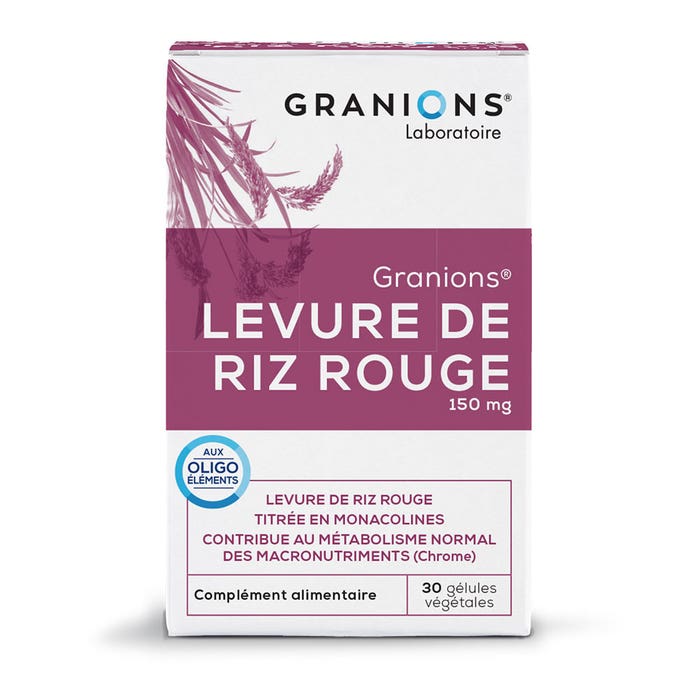 Lievito di riso rosso 150 mg 30 Geluli Granions