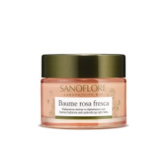 Sanoflore Rosa Baume De Rosee Hydratation Intense Et Regeneration Nuit 50ml
