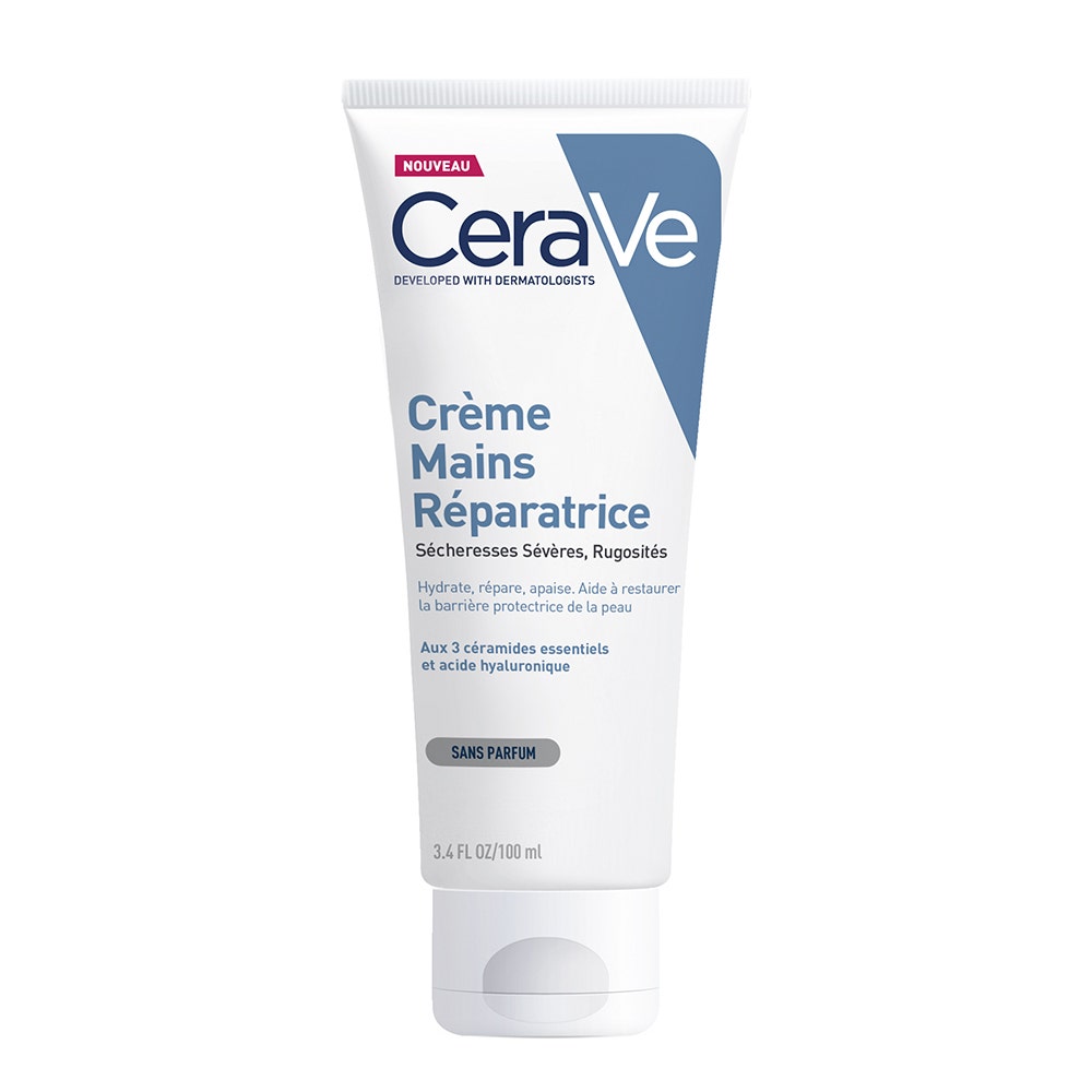 Cerave Body Crème Mains Réparatrice Crevasse mains sèches à très séches 100ml