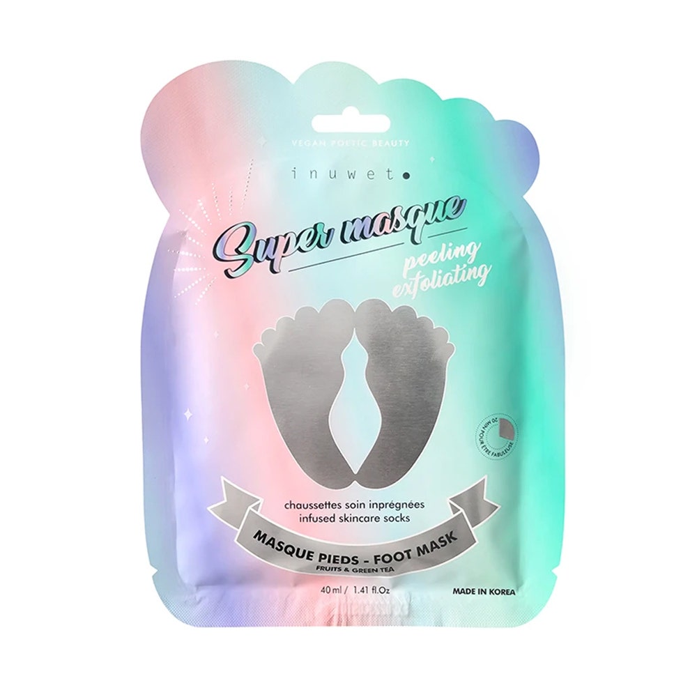 Inuwet Maschera per il peeling dei Piedi Calzini 40ML