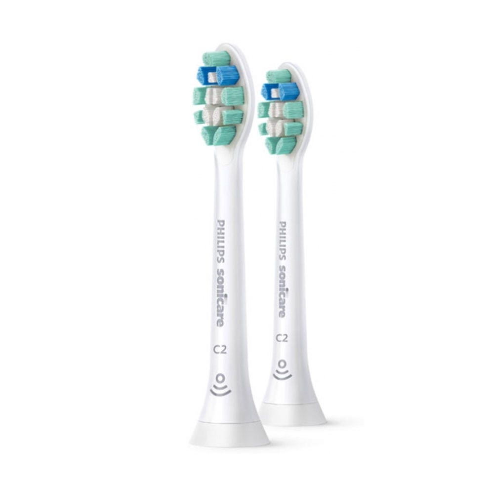 Philips Sonicare Testine per spazzolino Optimal Plaque Defence C2 HxHX9022/2 X2