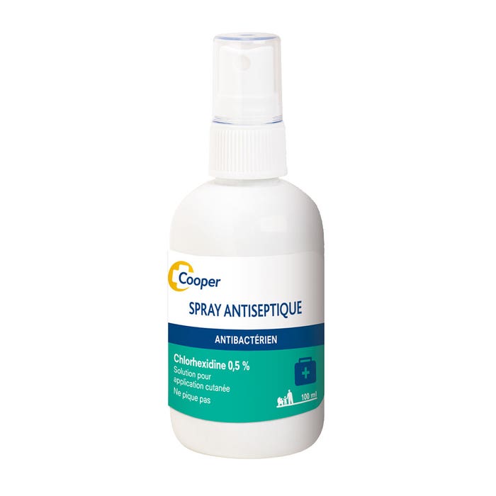Soluzione Antisettica Spray 100ml Clorexidina 0,5 Cooper