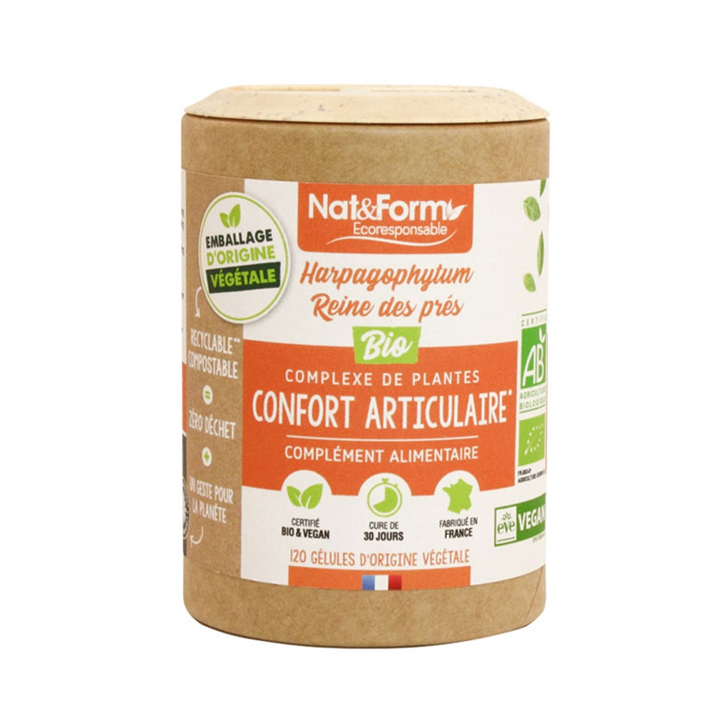 Nat&Form Benessere articolare - Reines Organic 120 capsule vegetali
