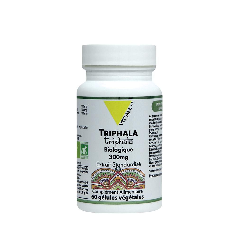 Vit'All+ Triphala Organica 300mg Estratto standardizzato 60 capsule