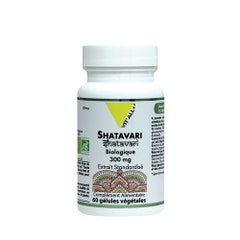 Vit'All+ Shatavari biologico 300 mg di estratto standardizzato 60 capsule