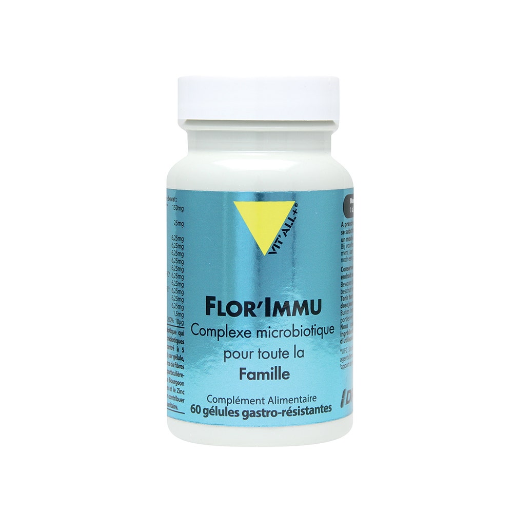 Vit'All+ Flor'Immu Microbiota Complex per tutta la famiglia 60 Drcaps