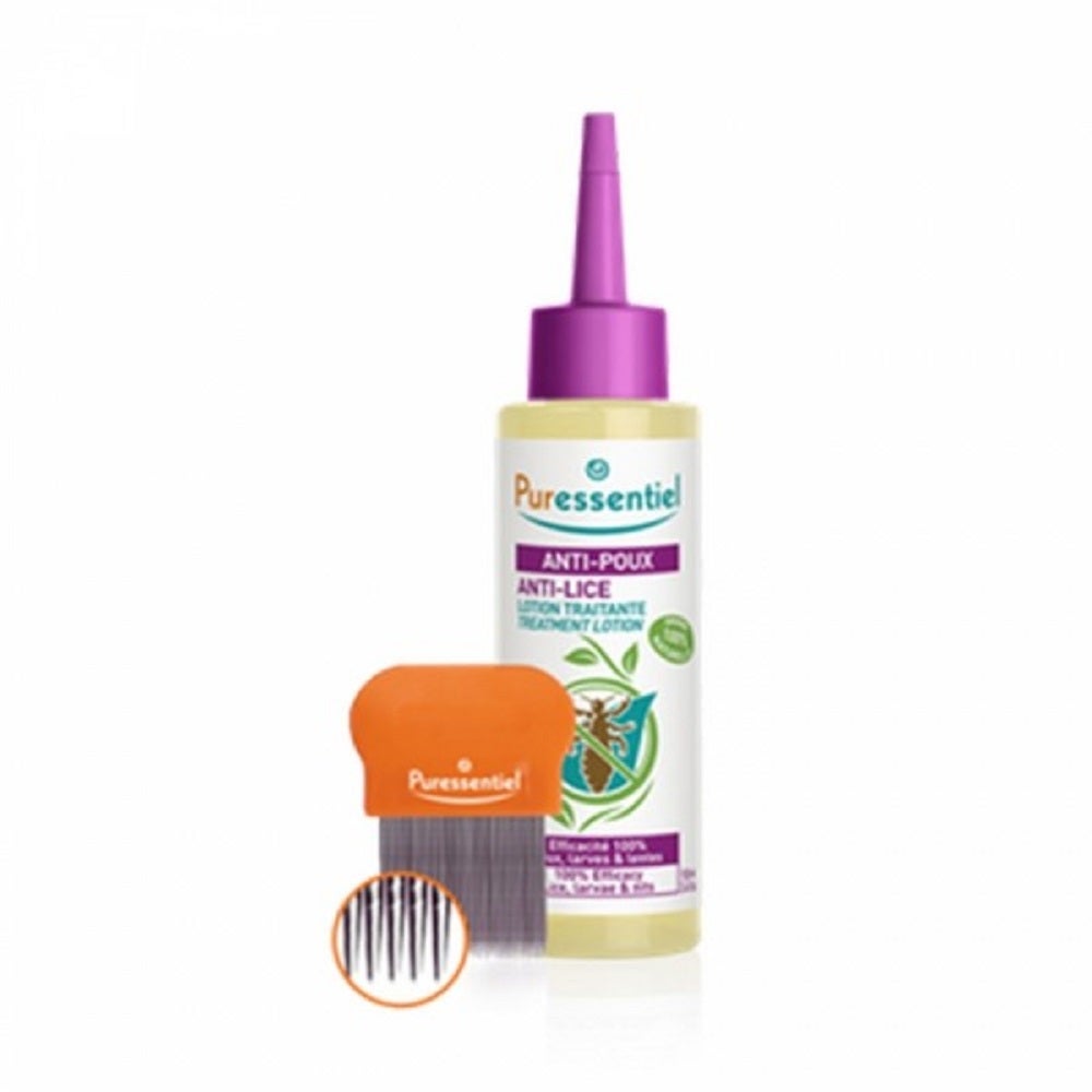 Puressentiel Anti-pidocchi Lozione e pettine per il trattamento anti-pidocchi 200 ml