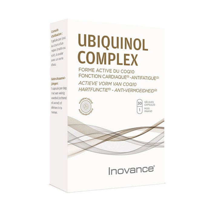 Complesso di Ubiquinolo 30 capsule Inovance Premium Inovance