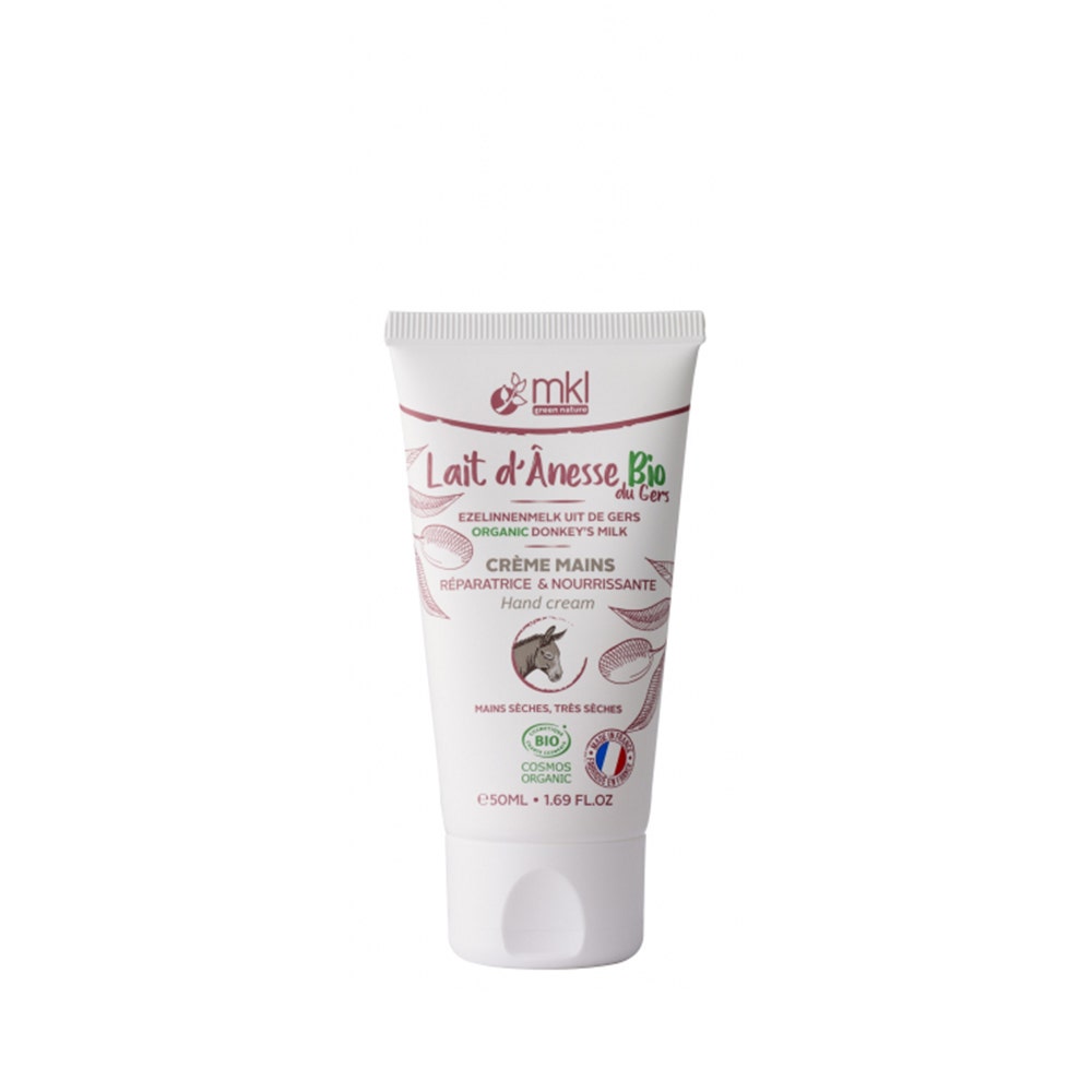 Mkl Crema per le mani Lait dÂnesse - Certificata COSMOS ORGANICA 50ml