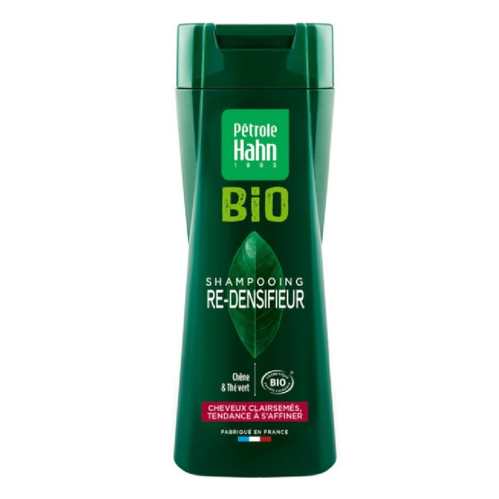 Shampoo ridensificante Bio 250ml Quercia e tè verde - Capelli fini Petrole Hahn