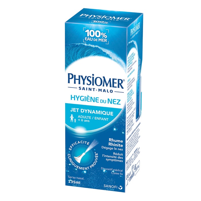 Igiene del naso Dynamic Jet 135 ml Physiomer