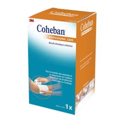 3M Coheban Bendaggi elastici coesivi bianco 10cmx3,5m