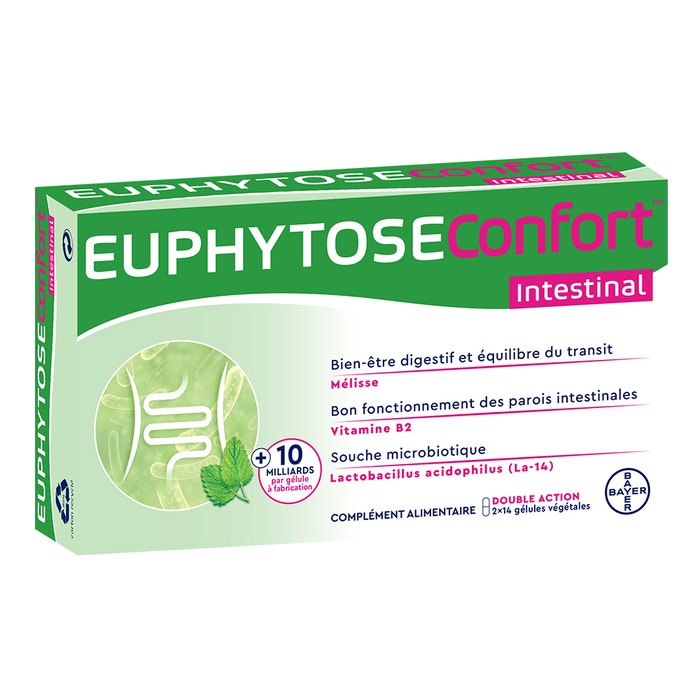 Bayer Euphytose Comfort intestinale 2x14 capsule vegetali