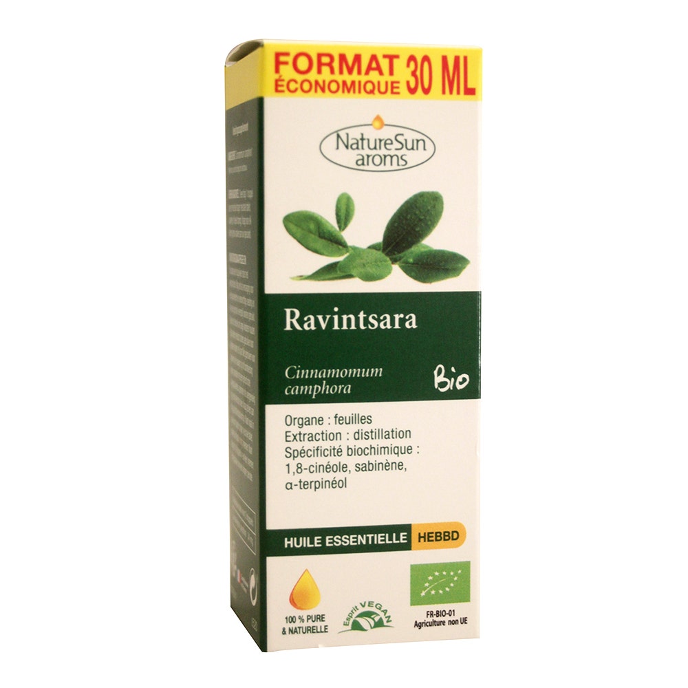 Naturesun Aroms Olio essenziale di Ravintsara Biologico 30ml
