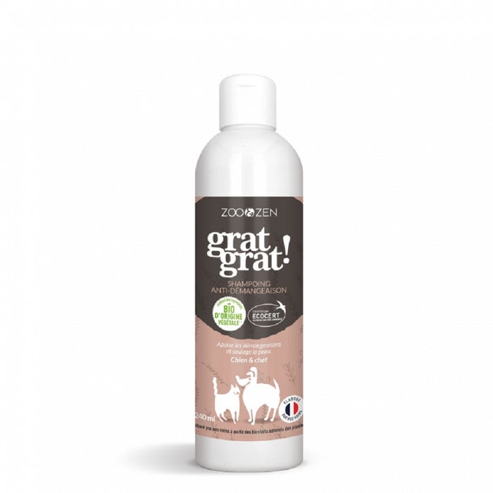 Shampoo anti-prurito Bio 240 ml Cane e Gatto Zoo&Zen