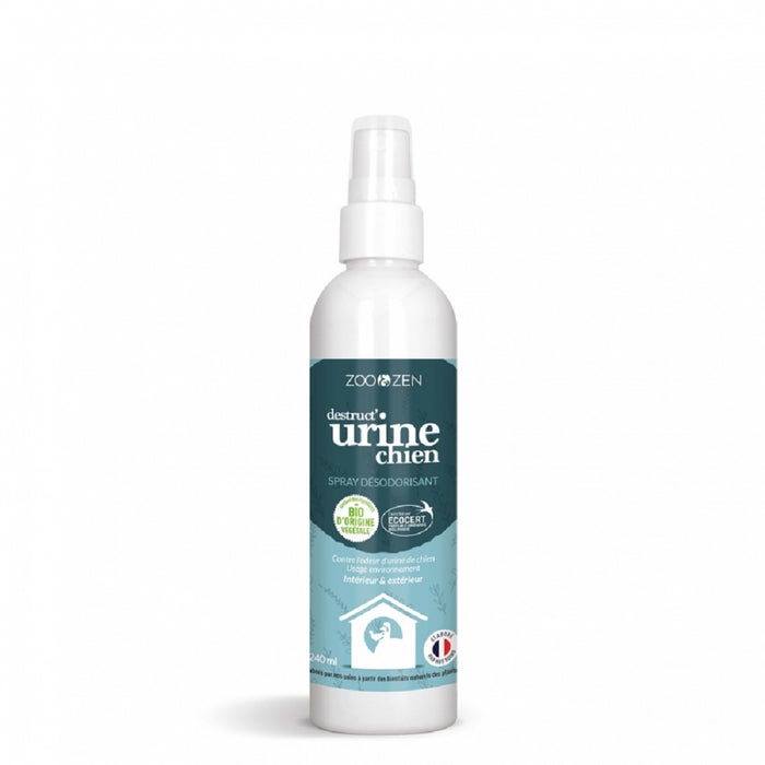 Spray deodorante all'urina biologico 240 ml Cane Zoo&Zen