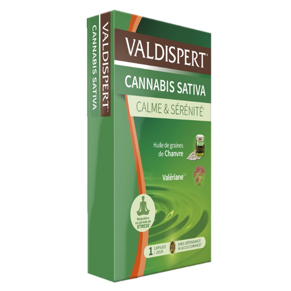 Valdispert Calma e serenità Cannabis sativa 24 Capsule