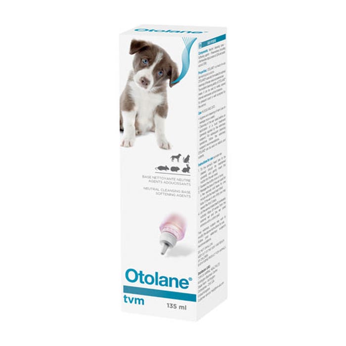Detergenti per le orecchie degli animali 135 ml Otolane TVM