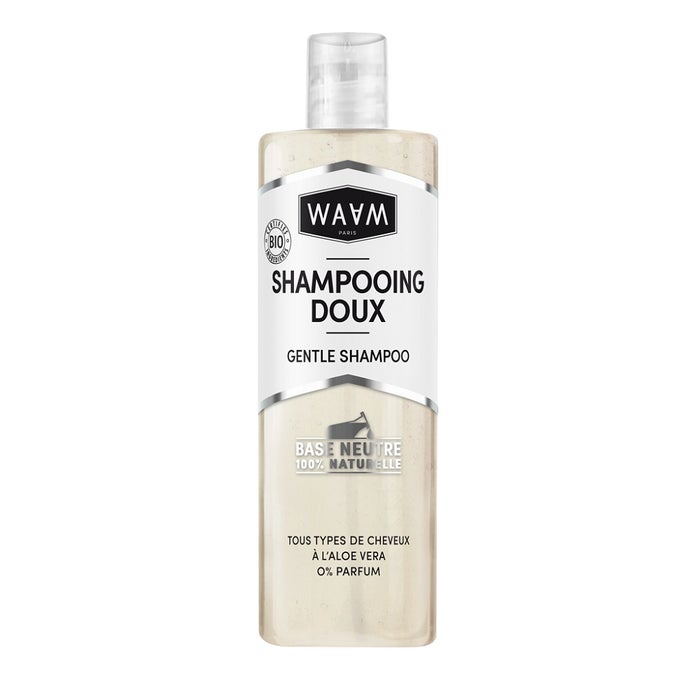 Base shampoo delicata con aloe vera 400 ml Waam