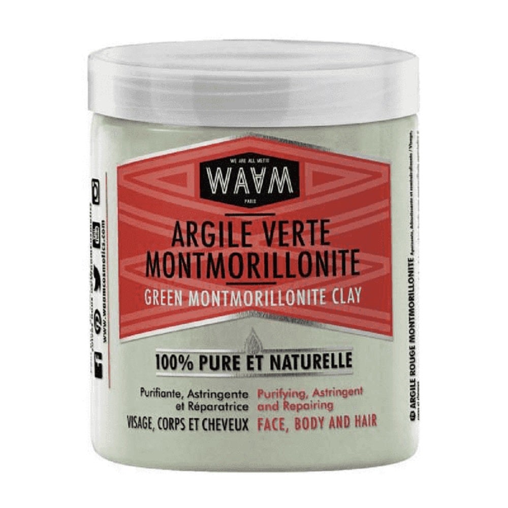 Waam Argilla verde Montmorillonite Viso, corpo, Capelli 250g