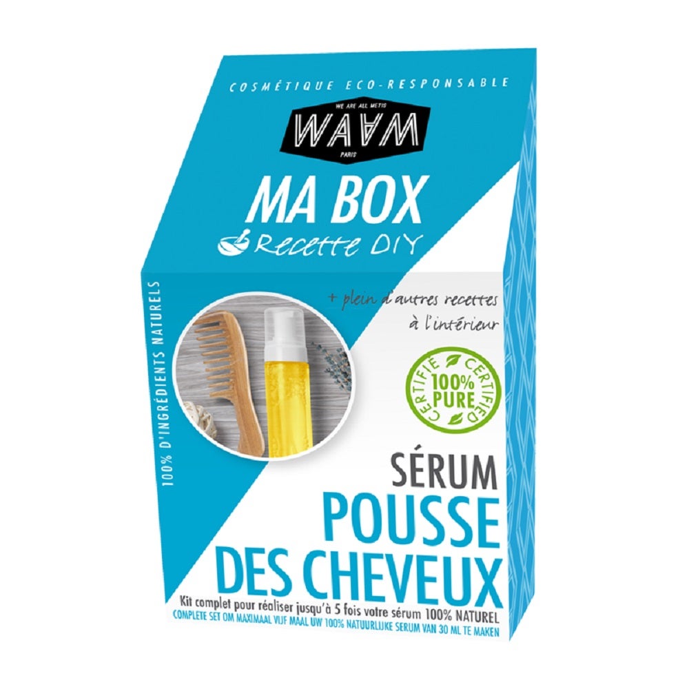 Waam La mia scatola di ricette fai da te per il Boost dei Capelli