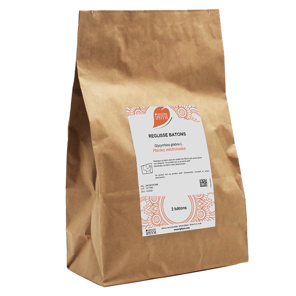 Laboratoires IPHYM IPHYM Sante Reglisse Batons Bustine Da 2 10g