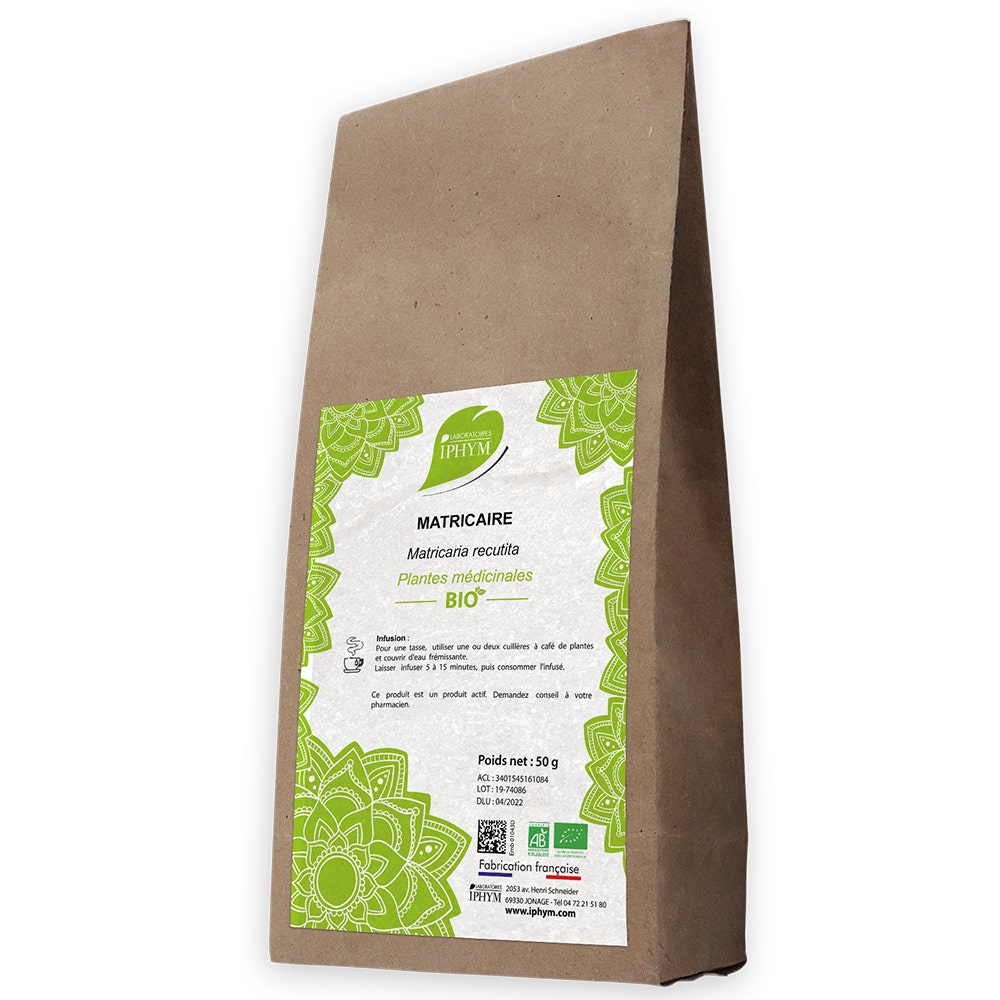 Laboratoires IPHYM IPHYM Sante Matricaria biologica testa intera 50g
