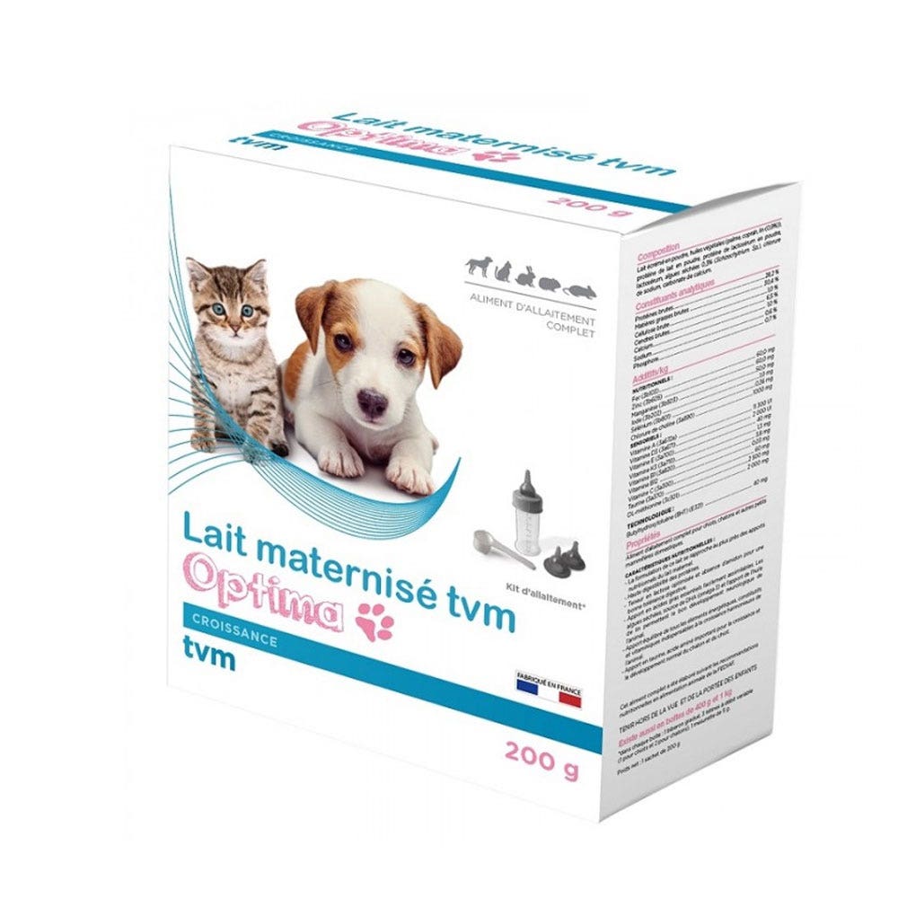 TVM Optima Latte artificiale per animali Crescita 200g
