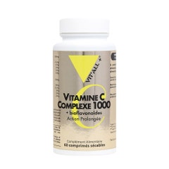Vit'All+ Complesso Vitamine C 1000 + Bioflavonoidi 60 compresse segnate