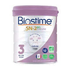 Biostime Latte di capra biologico SN-2 per lattanti - 3a età da 10 a 36 mesi 800g