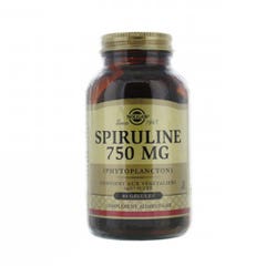 Solgar Spirulina 750 mg Vitalité Detox 80 capsule