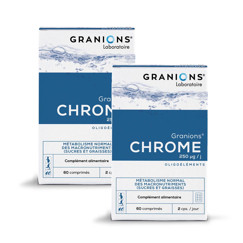 Granions Cromo 250µg 2x60 compresse