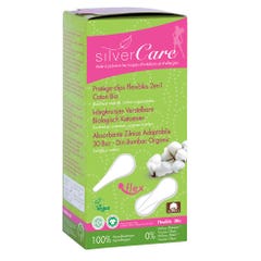 Silver Care Protezioni Slip Flexibles in cotone biologico x30