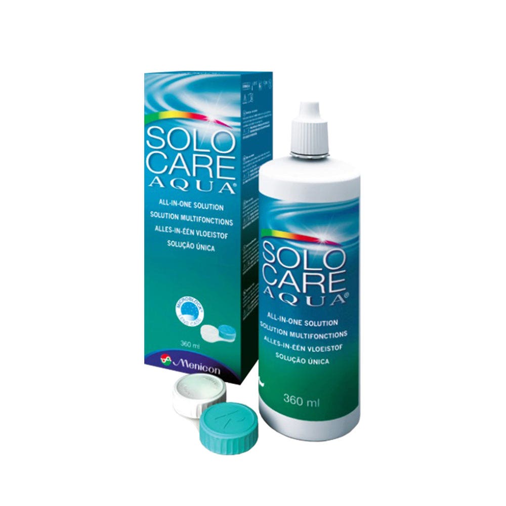 Menicon Solocare Aqua Soluzione multifunzionale per lenti morbide 360ML