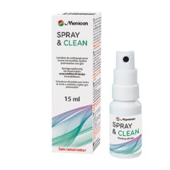 Menicon Spray & Clean Soluzione di pulizia per lenti rigide permeabili 15ml
