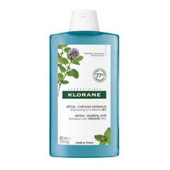 Klorane Menthe Aquatique Shampoo Detox alla Menta Acquatica Bio Bio 400ml