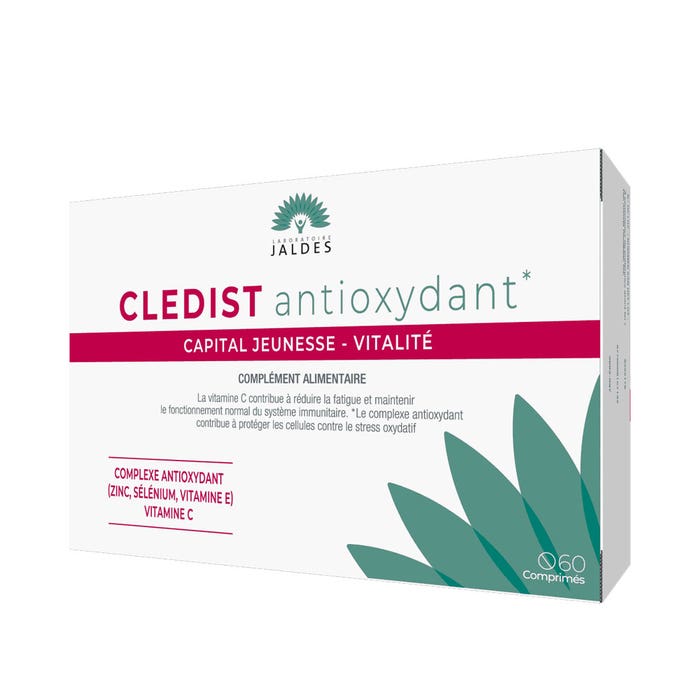 Antiossidante 60 compresse Cledist Gioventù e vitalità Jaldes