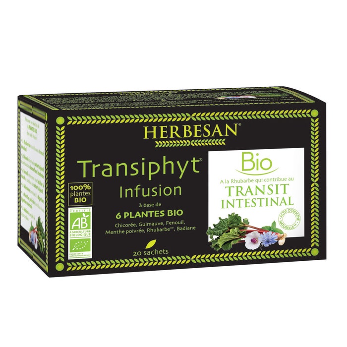 Infuso di Transifit con 6 piante Bio x20 bustine Herbesan